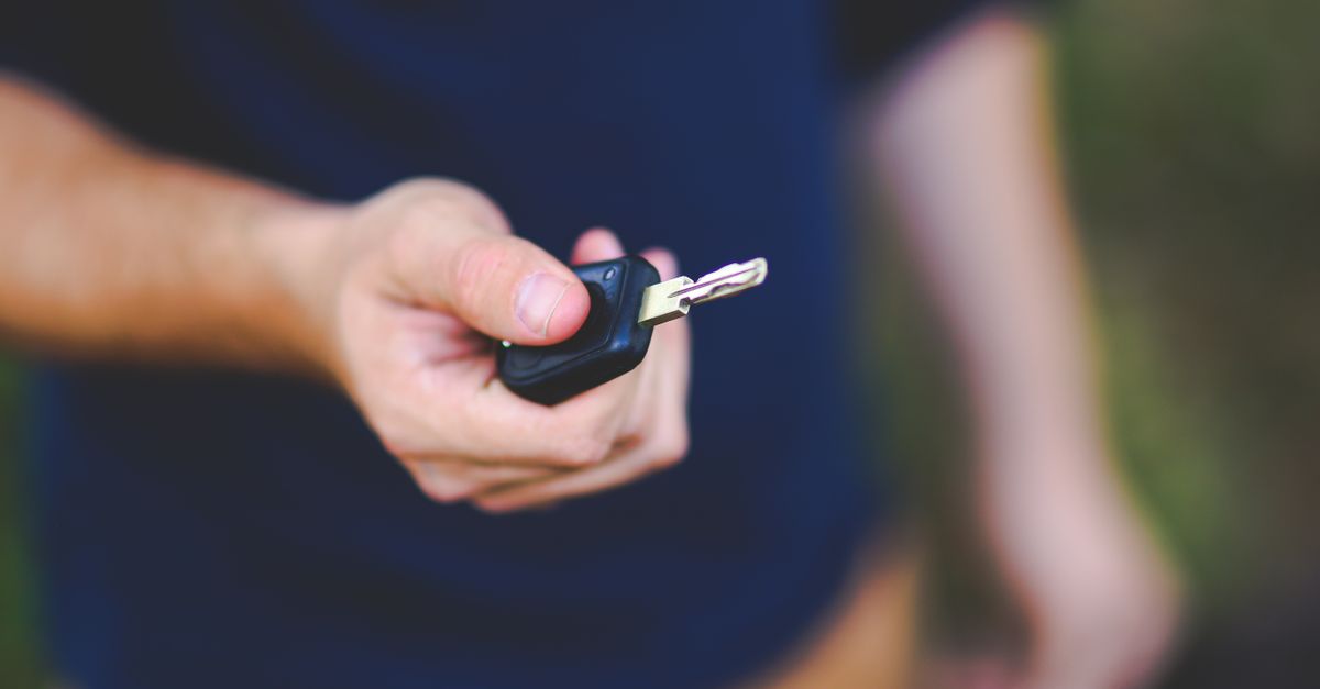 Chevrolet car key fob — Clinton St Locksmith